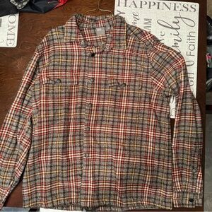 plaid overshirt